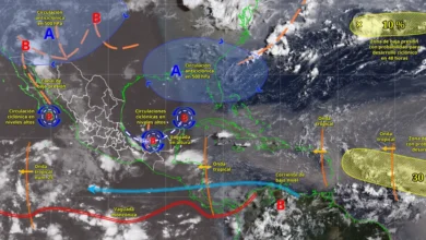 lluvias puntuales intensas en sonora y otros estados este 11 de agosto