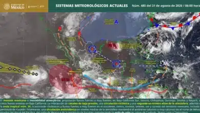 # Lluvias muy fuertes afectarán a varias regiones de México este lunes