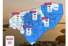 martes con calor extremo y chubascos dispersos en yucatán