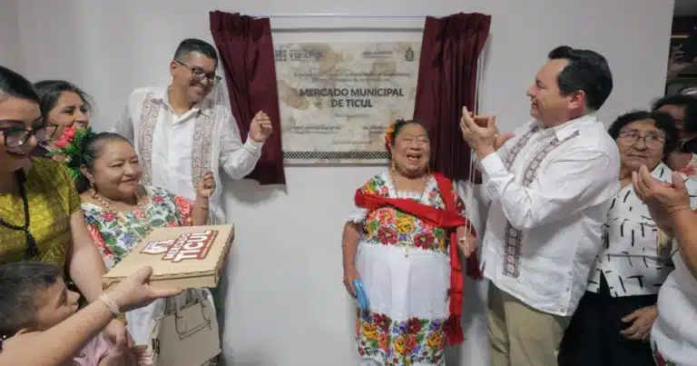 modernizan mercado de ticul con inversión de 52.5 millones de pesos