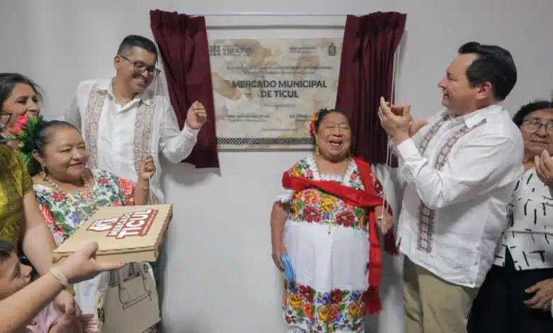 modernizan mercado de ticul con inversión de 52.5 millones de pesos