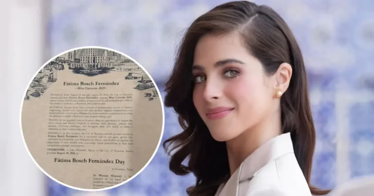 proclaman el “día de fátima bosch” en houston y homenajean a la miss universo 2025