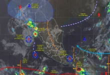 pronostican lluvias muy fuertes en siete estados y temperaturas superiores a 45 °c en el norte de méxico