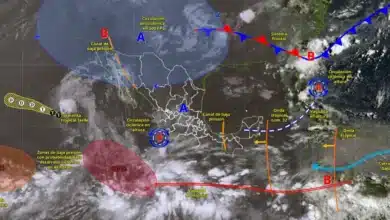 pronóstico del clima lluvias intensas y calor