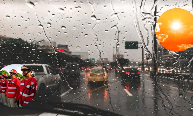 Protección Civil emite alerta nacional por intensas lluvias y temperaturas extremas