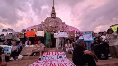 Protestan en Mérida contra proyecto inmobiliario en dunas de Chuburná