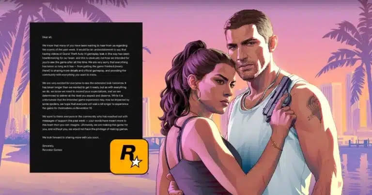 rockstar games lamenta filtración de gta vi antes de su nuevo avance “es una lástima”