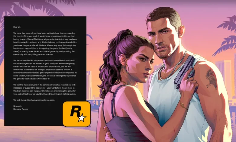 rockstar games lamenta filtración de gta vi antes de su nuevo avance “es una lástima”