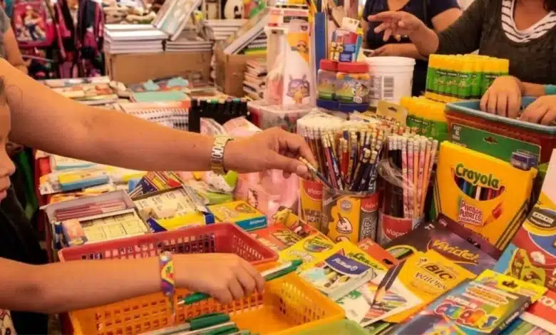 se desata la carrera por los útiles escolares