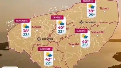 se prevé calor de hasta 42°c y bajo potencial de lluvia este sábado 1 de agosto