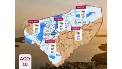 se prevé lluvias por la tarde y calor de hasta 41°c este lunes
