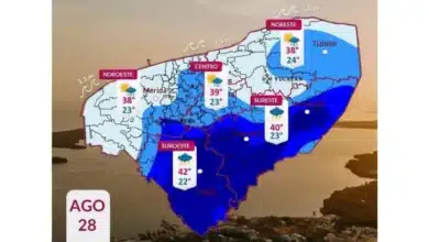 se prevé lluvias y calor extremo de hasta 42°c este viernes