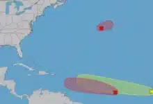 vigilan 3 zonas de baja presión en el atlántico
