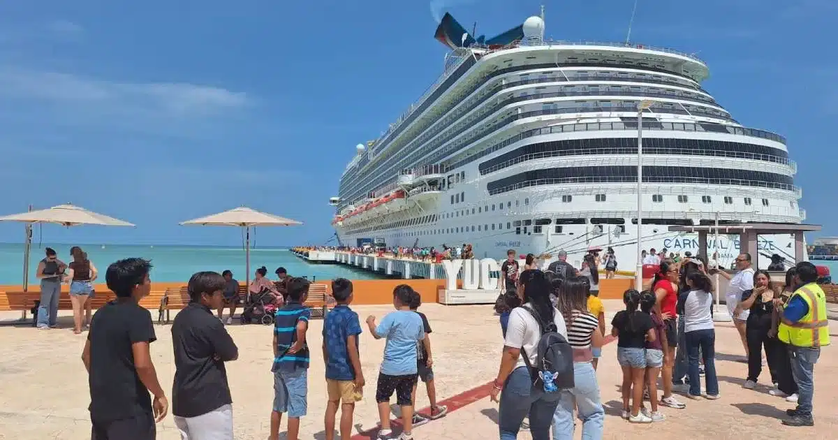Yucatán acelera en turismo de cruceros prevén más de 521 mil visitantes en 2026