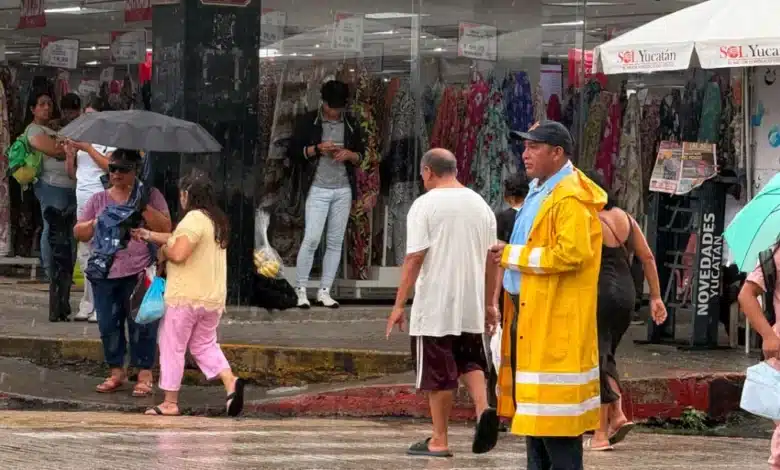 Yucatán se prepara para sábado de tormentas, rayos y fuertes rachas de viento