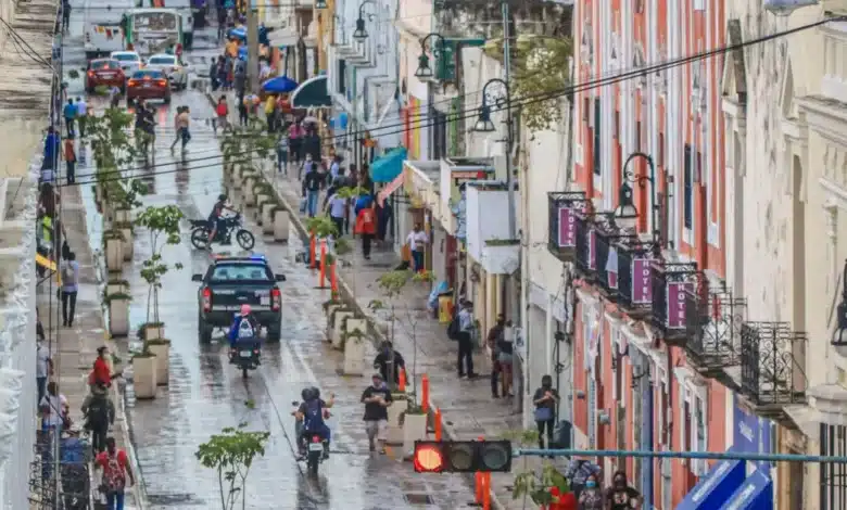 calor de hasta 39 grados y más lluvias marcarán la semana en yucatán