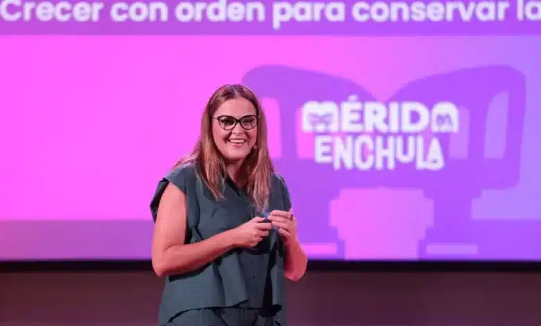 cecilia patrón plantea el “momento de mérida” con orden urbano y participación ciudadana