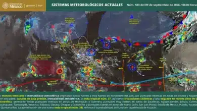 clima hoy en méxico lluvias intensas y temperaturas de hasta 45 grados