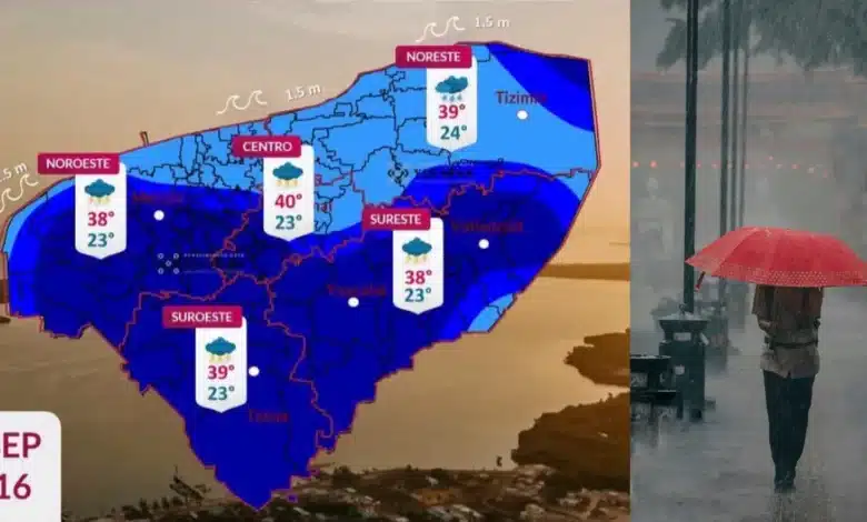 Clima hoy en Yucatán aumentarán las lluvias este miércoles 16 de septiembre
