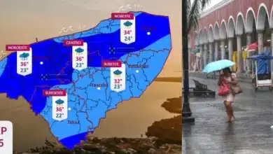clima hoy en yucatán calor de hasta 38 grados y lluvias por la tarde
