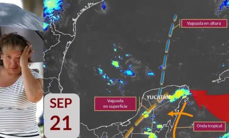 clima hoy en yucatán calor de hasta 39 grados y lluvias fuertes en varias regiones