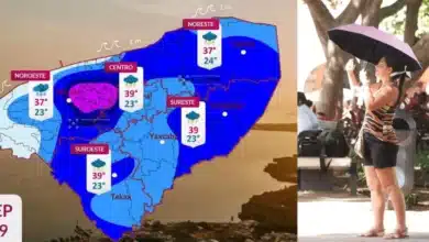 clima hoy en yucatán lluvias fuertes y calor