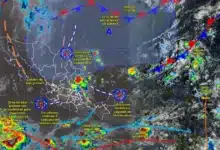 el pronóstico nacional contempla lluvias intensas, fuertes rachas de viento y temperaturas de hasta 45 °c este 17 de septiembre.