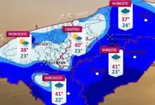 Lluvias y calor extremo marcarán este miércoles 2 de septiembre en Yucatán (Imagen de Procivy)