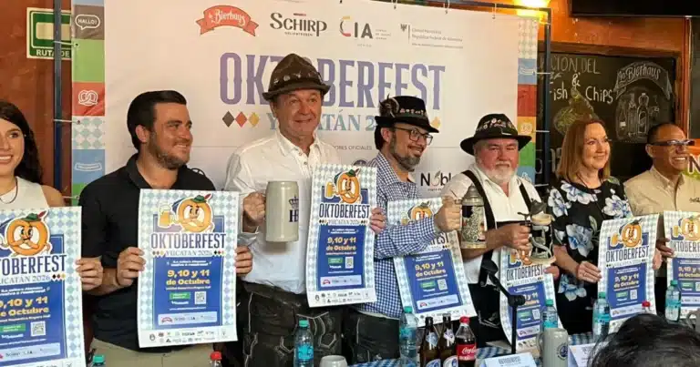 Alemania llega a Mérida con el Oktoberfest Yucatán 2026 ¿Cuándo? (Foto de cortesía)