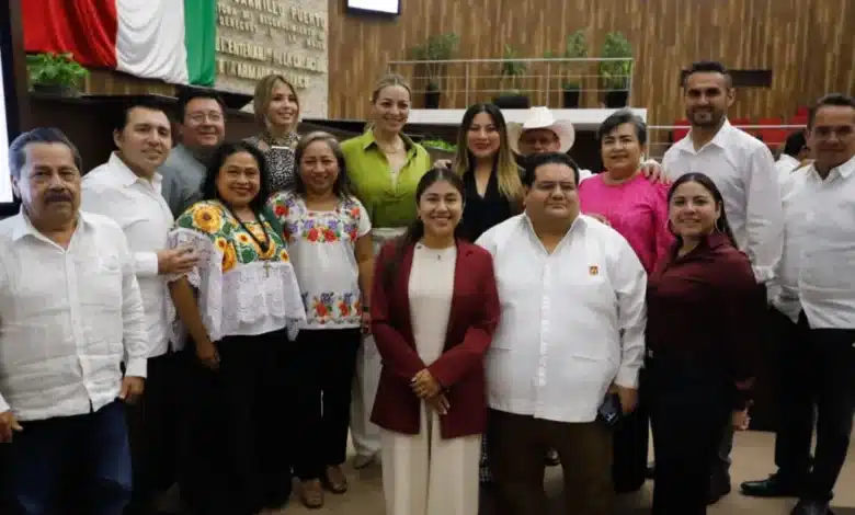 Naomi Peniche López asume la presidencia de la Mesa Directiva del Congreso (Foto de cortesía)