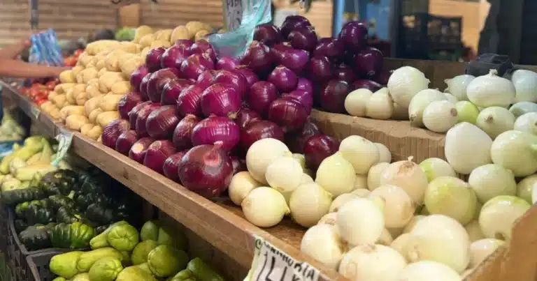Precio de la cebolla sube en Mérida (Foto de Iridiany Martin)