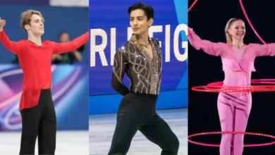 Donovan Carrillo junto a patinadores olímpicos internacionales llegan a México (Fotos de redes sociales)