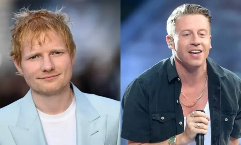 Macklemore apoya a Palestina, queda fuera del tour de Ed Sheeran (Fotos de internet)