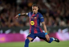 ¿Dónde ver la LaLiga? Raphinha al firmar triplete es comparado (Foto de internet)