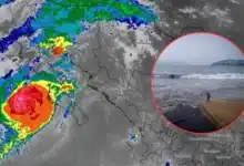 Huracán Polo se acerca a BCS con lluvias torrenciales, activan refugios (Imágenes de internet)