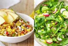 Ensaladas fáciles que ayudan a controlar los niveles de colesterol (Fotos de internet)