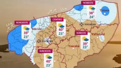 Clima Yucatán: calor extremo y chubascos aislados este domingo (Imagen de Procivy)