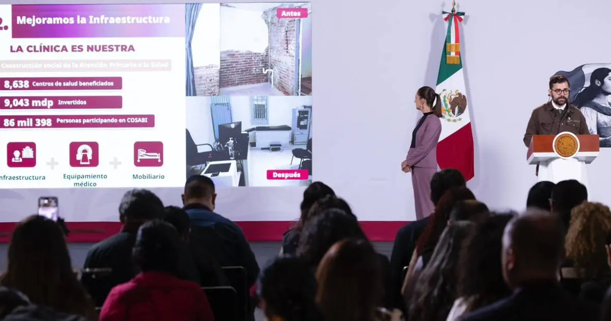 Estamos revirtiendo 36 años de abandono en la salud: Claudia Sheinbaum