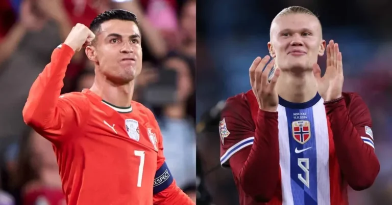 haaland vs cristiano ronaldo cuándo juega noruega contra portugal