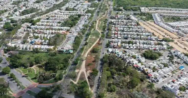 inauguran corredor verde de ciudad caucel