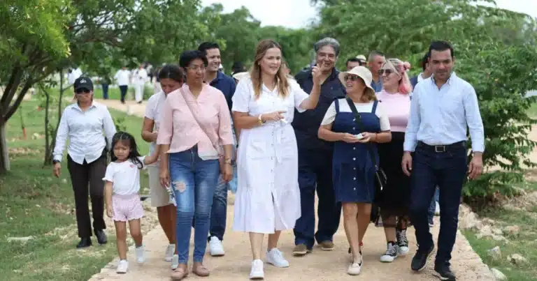 inauguran el primer corredor verde de mérida en ciudad caucel