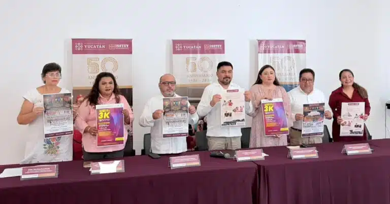 isstey celebra 50 años con vaquería, cultura y caminata 3k en yucatán