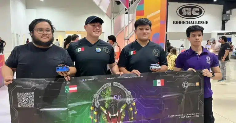 Jóvenes yucatecos buscan apoyo para competir en RoboChallenge Rumania