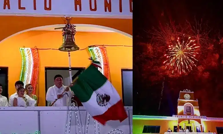 Kanasín celebra el 216 aniversario de la Independencia con una noche mexicana
