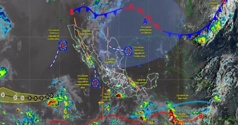 lluvias muy fuertes azotan ocho estados de méxico