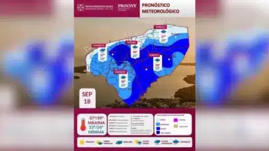 lluvias y rachas de hasta 60 kmh se prevén este viernes en yucatán