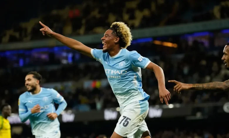 manchester city golea al norwich y avanza en la efl cup