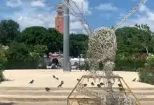 mérida estrena 180 adornos tricolores por las fiestas patrias