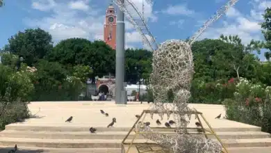mérida estrena 180 adornos tricolores por las fiestas patrias
