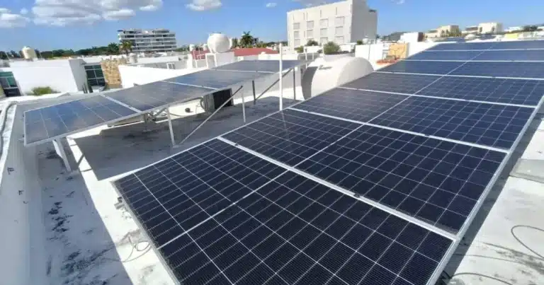 paneles solares ganan terreno entre pequeños negocios de mérida